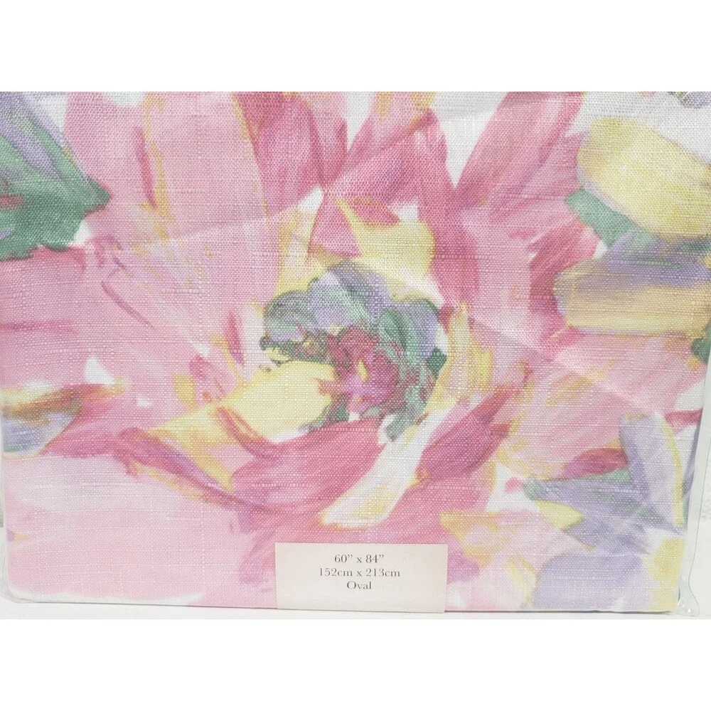 1 Fabric Printed Tablecloth,60